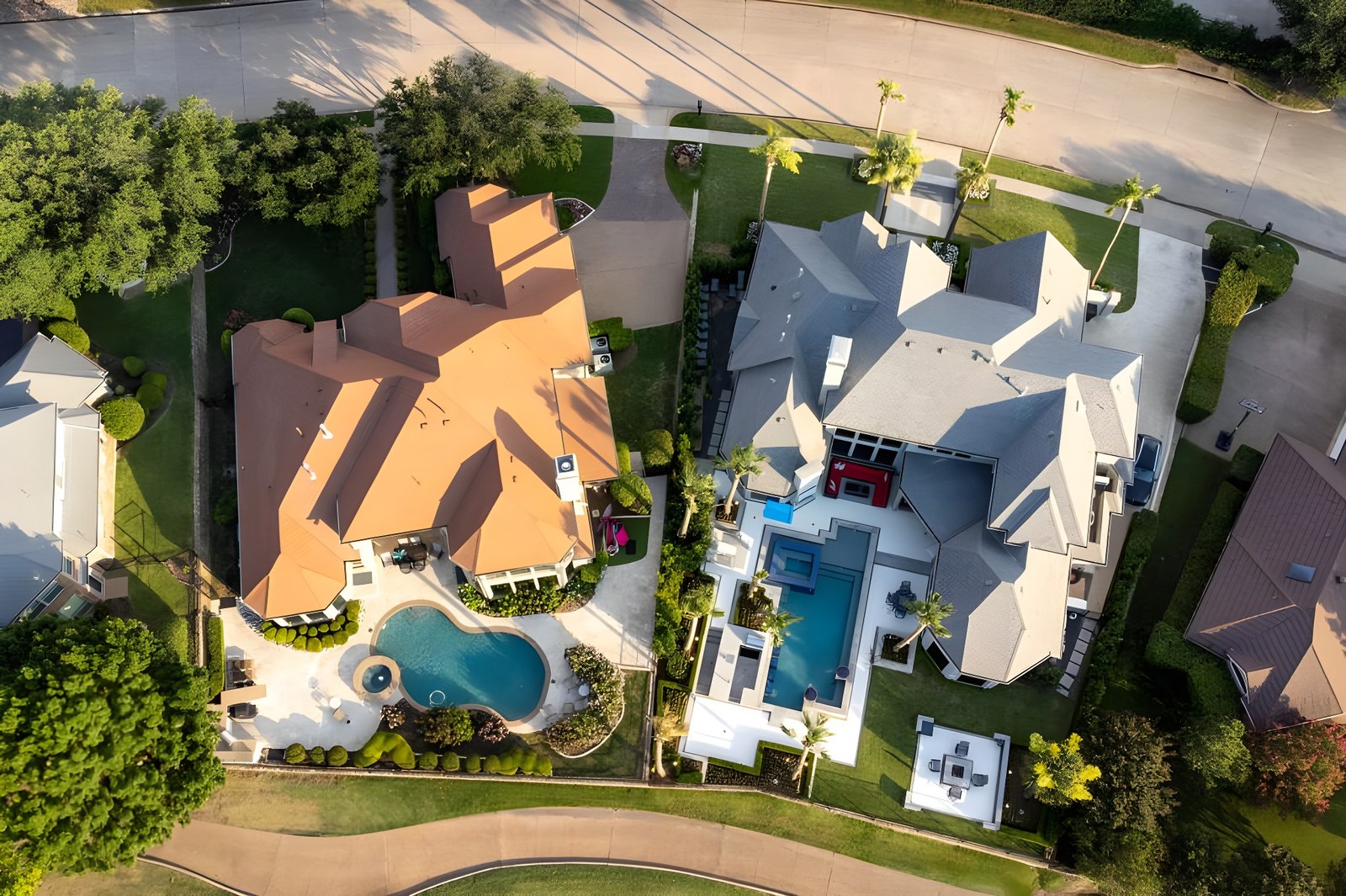 Aerial photo after enhancement